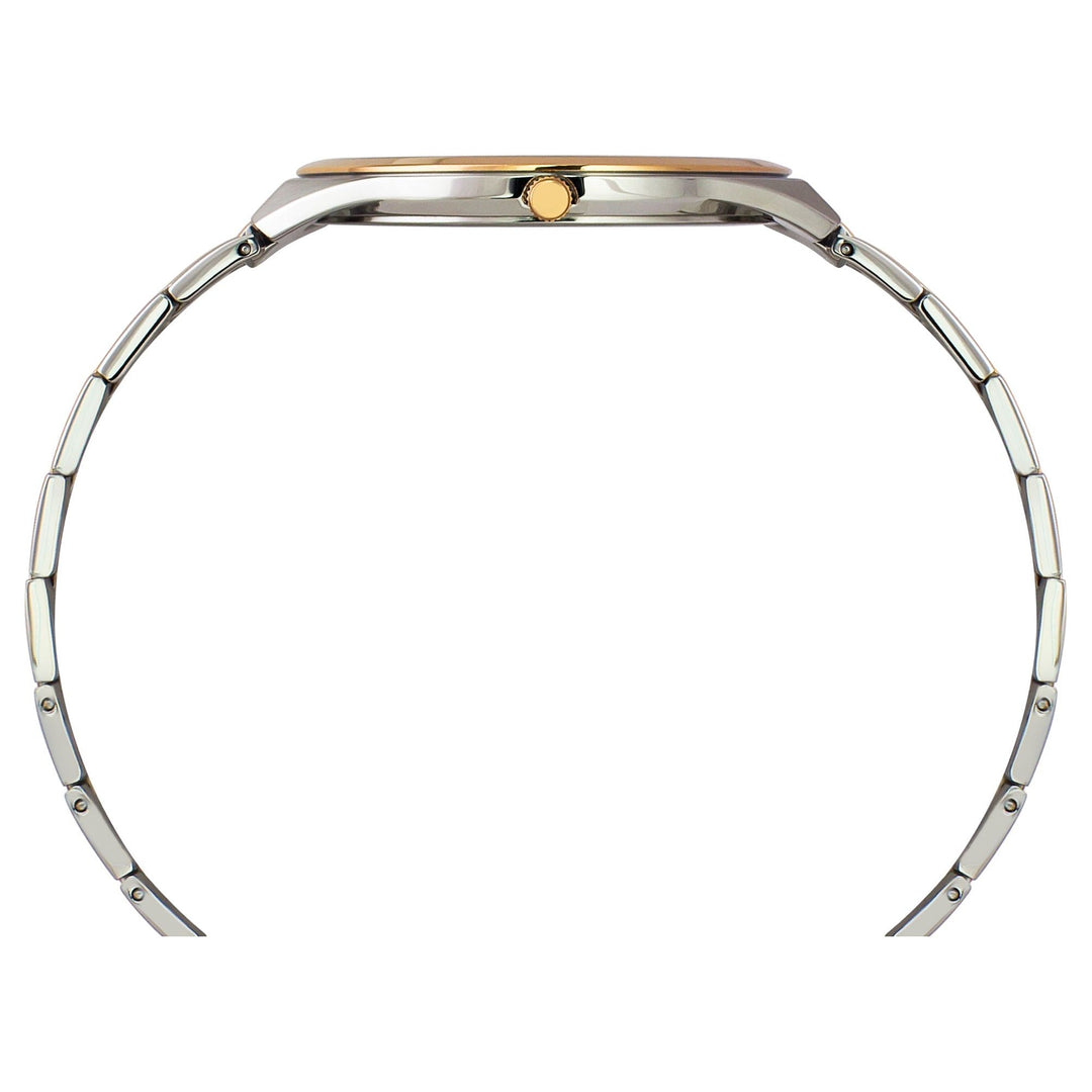 Timex Blue Textured Dial Stainless Steel Bracelet Men's Watch - TWEG25802