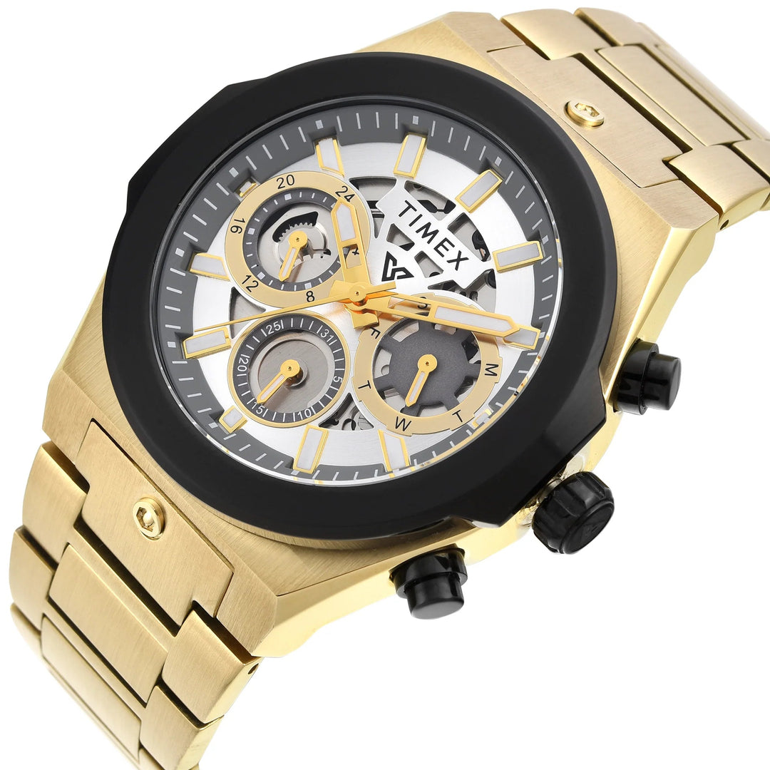 TIMEX Vector Men Silver Round Dial Analog Watch - TWEG26101