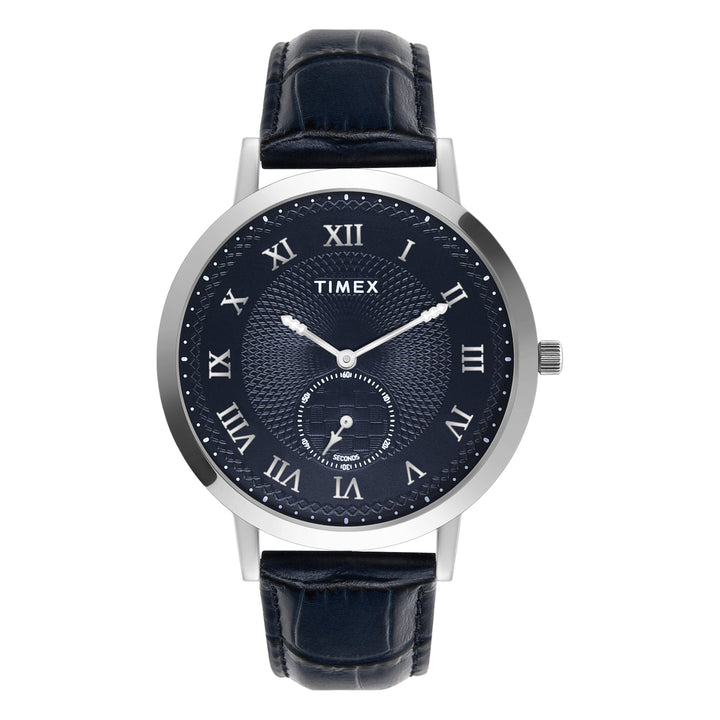 TIMEX Men Blue Round Dial Analog Watch - TWEG27500