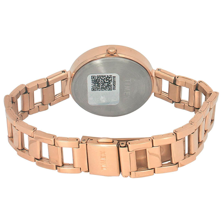 Timex Women Grey Round Analog Watch- TWEL107SMU12