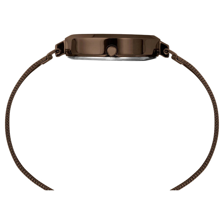 Timex Women Brown Round Dial Analog Watch - TWEL14507