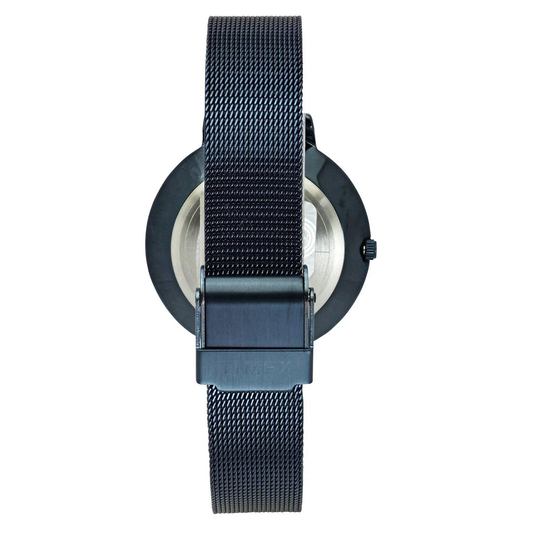 TIMEX Women Blue Round Dial Analog Watch - TWEL14508