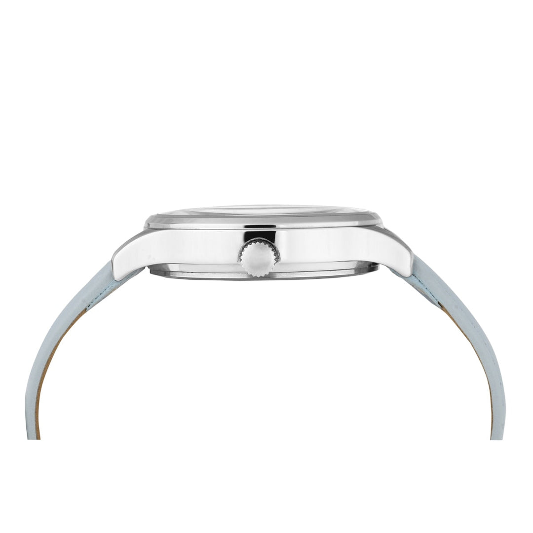 Timex Women Multifunction Blue Round Brass Dial Watch- TWEL14821