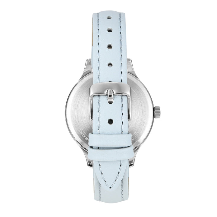 Timex Women Multifunction Blue Round Brass Dial Watch- TWEL14821