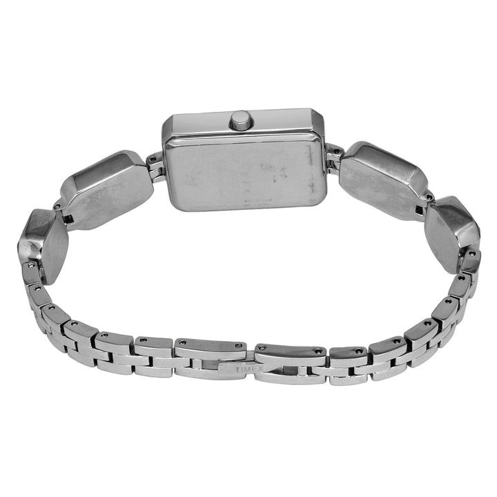 Timex Women Blue Rectangular Analog Dial Watch- TWEL16904