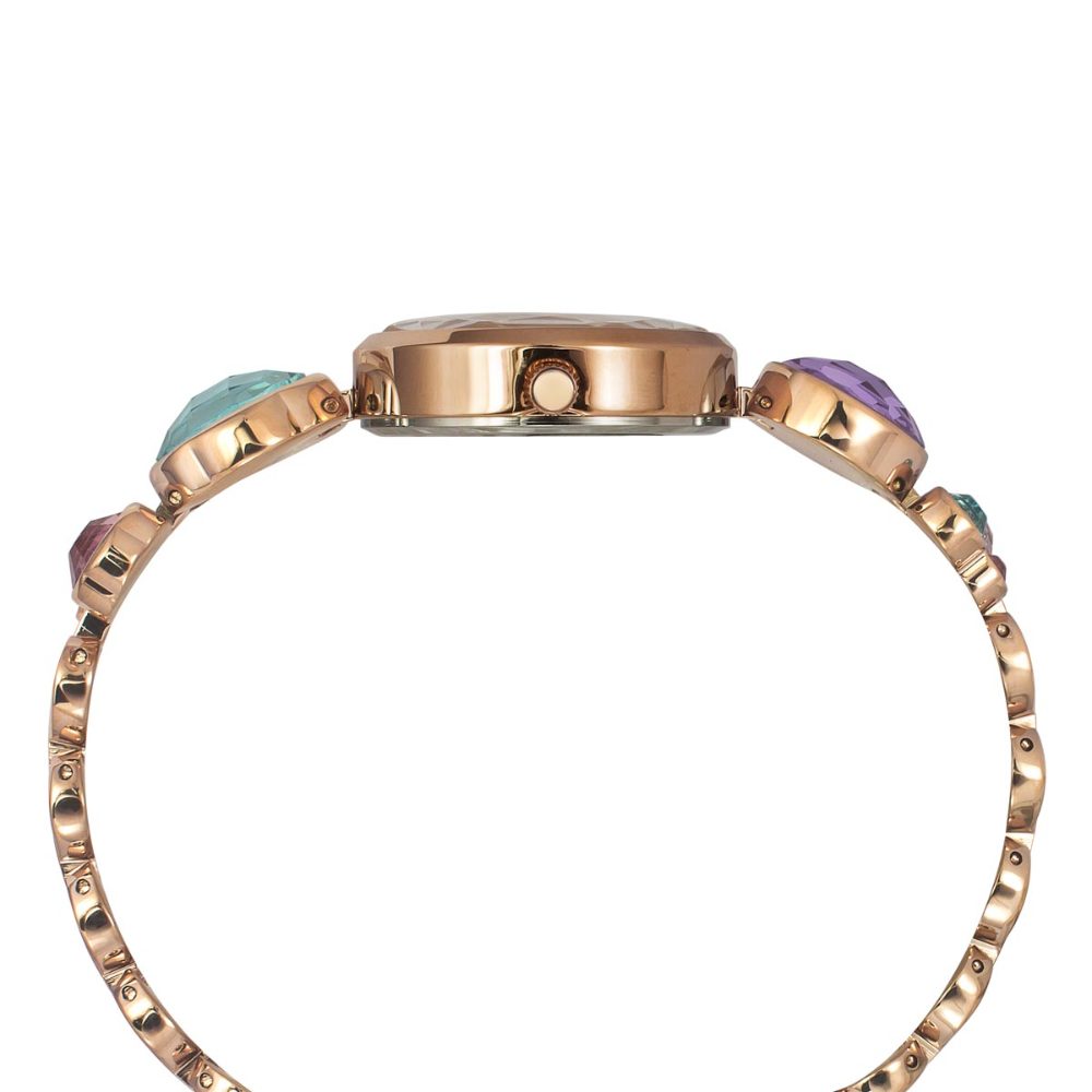 TIMEX FRIA WOMEN'S PINK DIAL ROUND CASE 3 HANDS FUNCTION WATCH TWEL17001