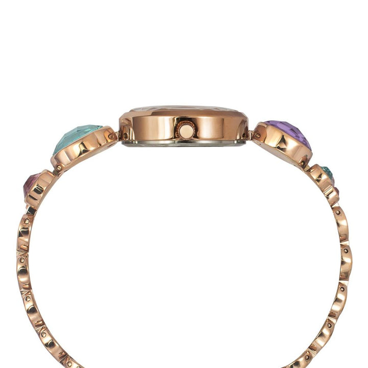 TIMEX FRIA WOMEN'S PINK DIAL ROUND CASE 3 HANDS FUNCTION WATCH TWEL17001