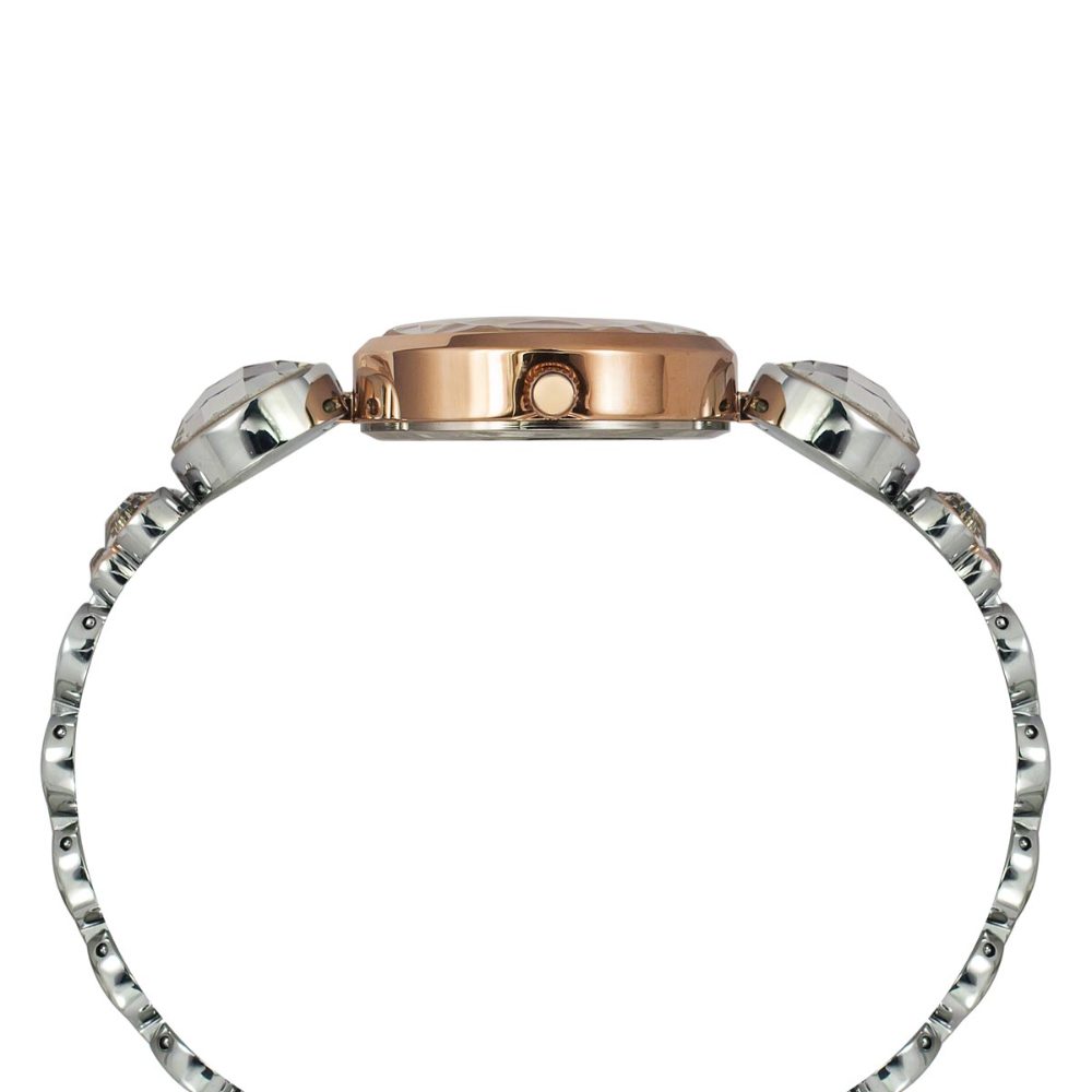 TIMEX FRIA WOMEN'S SILVER DIAL ROUND CASE 3 HANDS FUNCTION WATCH TWEL17002