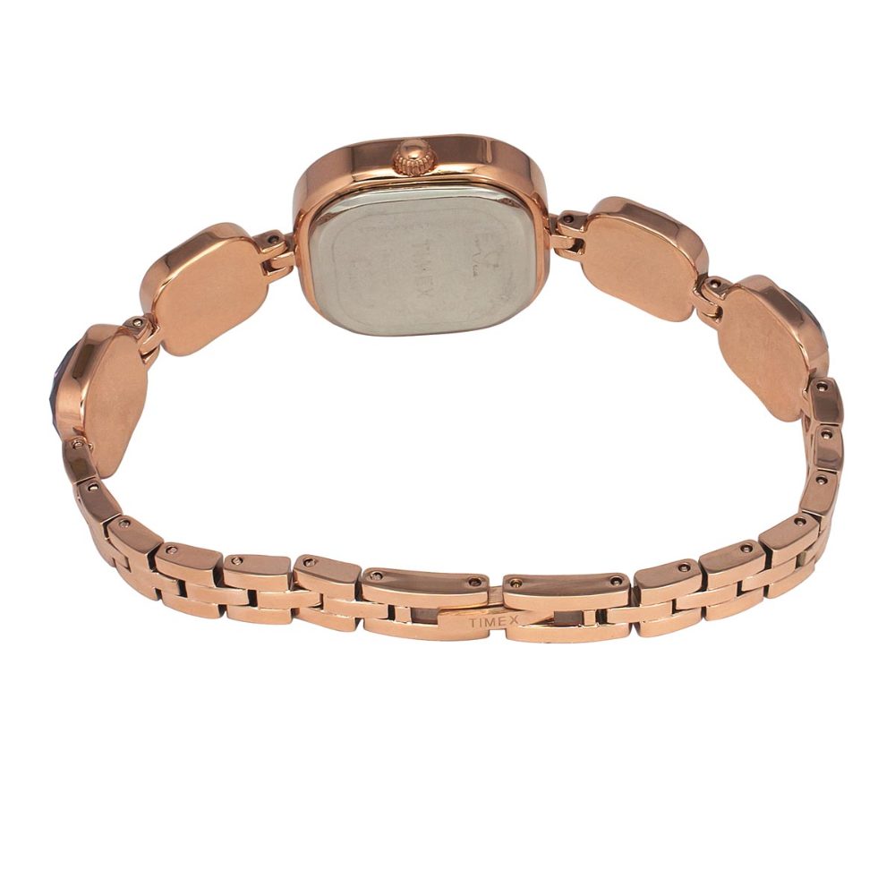 TIMEX FRIA WOMEN'S BURGUNDY DIAL ROUND CASE 3 HANDS FUNCTION WATCH TWEL17101