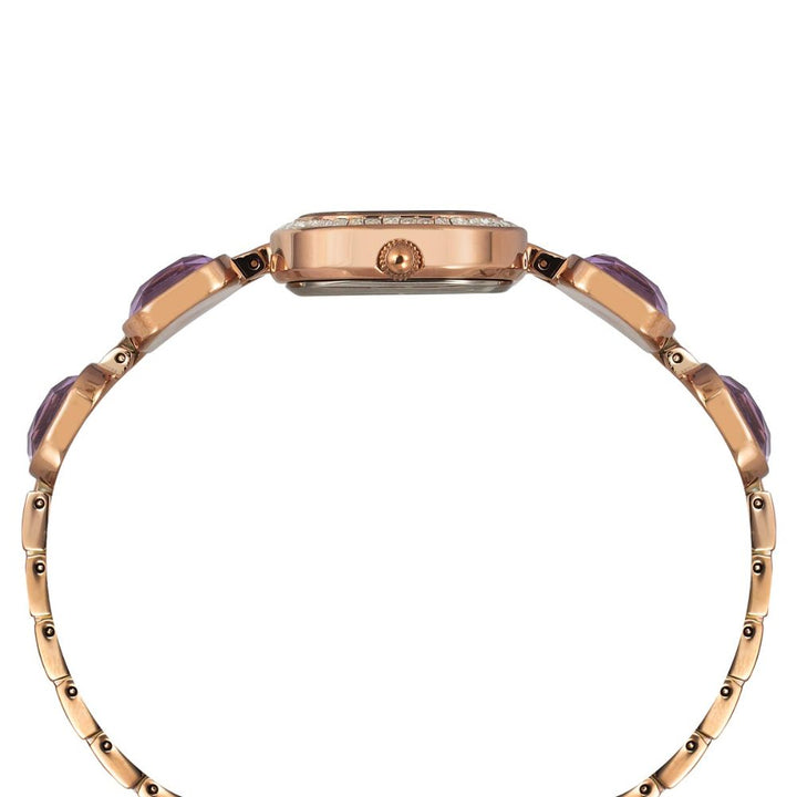 TIMEX FRIA WOMEN'S BURGUNDY DIAL ROUND CASE 3 HANDS FUNCTION WATCH TWEL17101