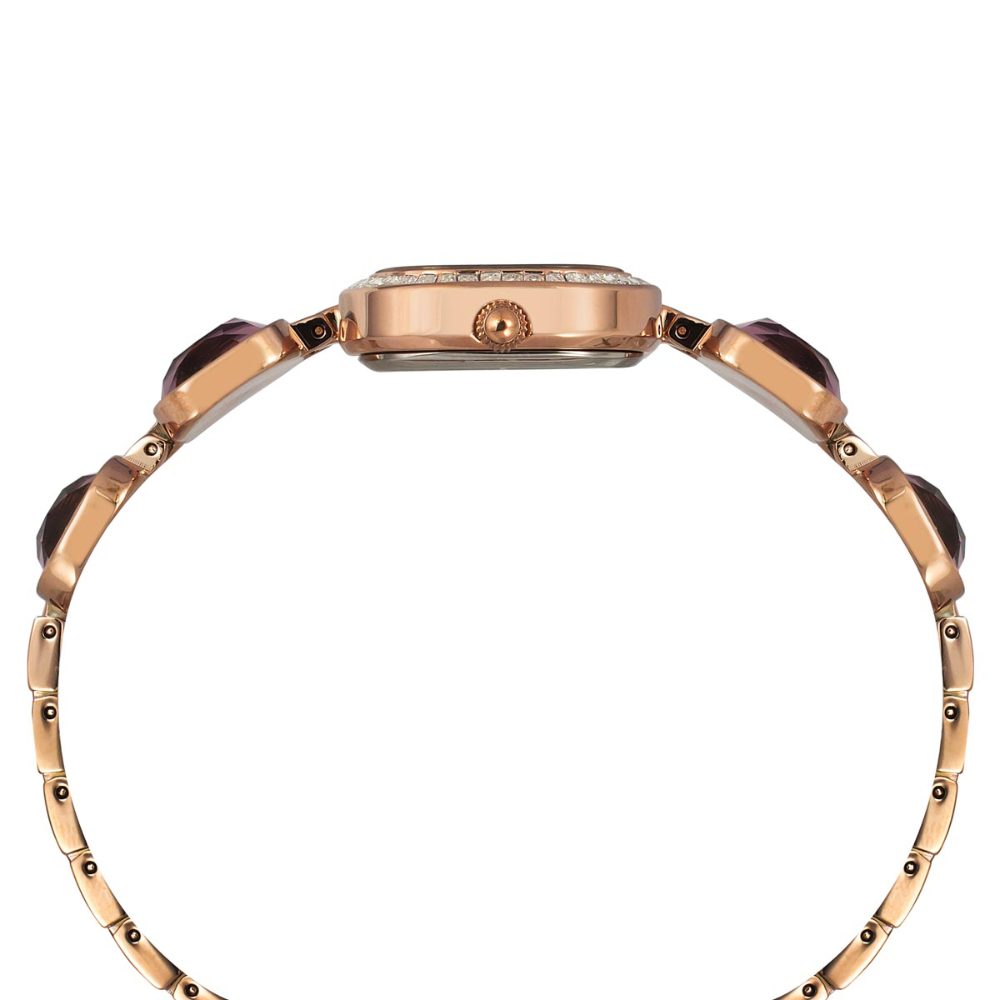 TIMEX FRIA WOMEN'S BROWN DIAL ROUND CASE 3 HANDS FUNCTION WATCH TWEL17102