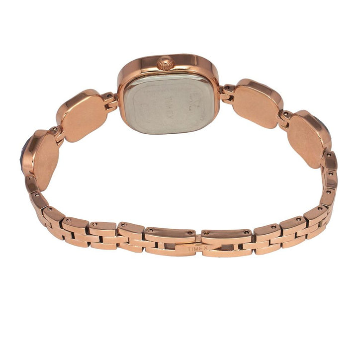 TIMEX FRIA WOMEN'S BLACK DIAL ROUND CASE 3 HANDS FUNCTION WATCH TWEL17103