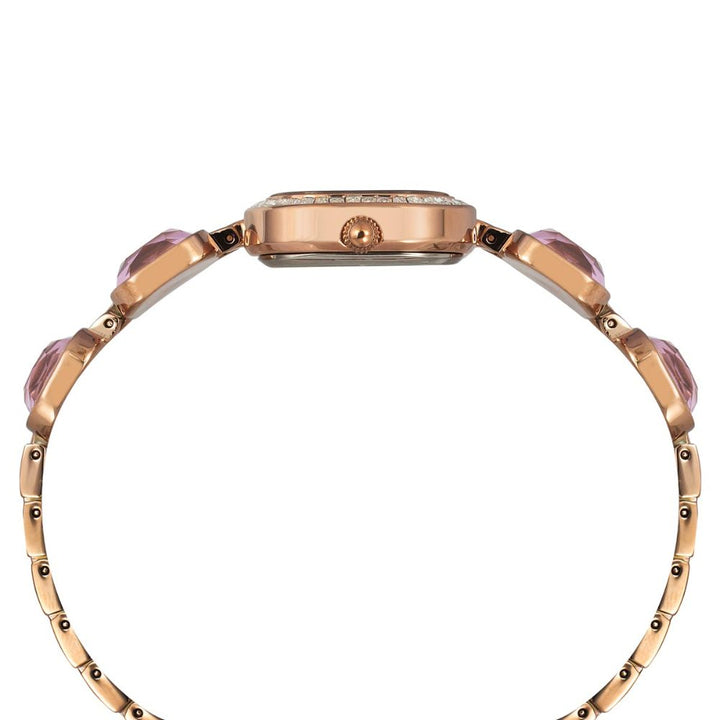 TIMEX FRIA WOMEN'S PURPLE DIAL ROUND CASE 3 HANDS FUNCTION WATCH TWEL17104