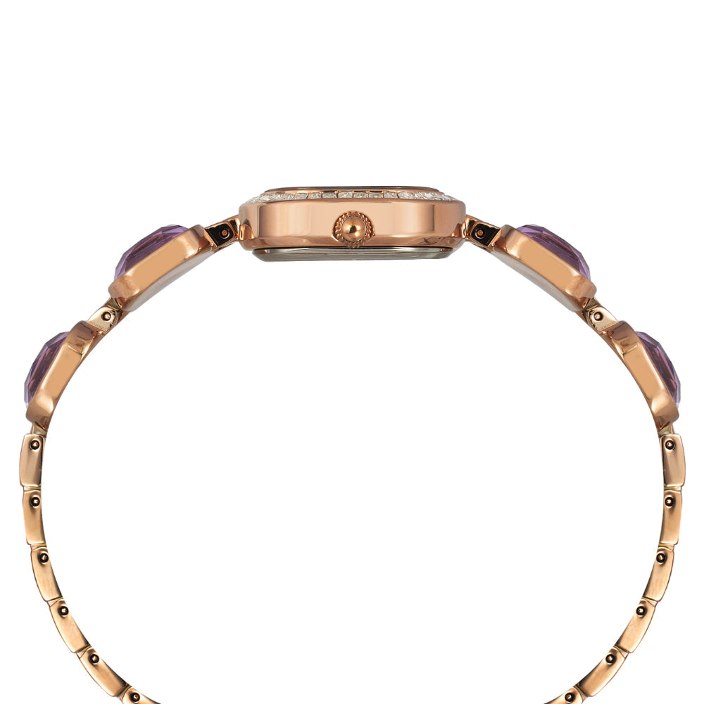 Timex Women Mother Of Pearl Cushion Analog Dial Watch- TWEL17105