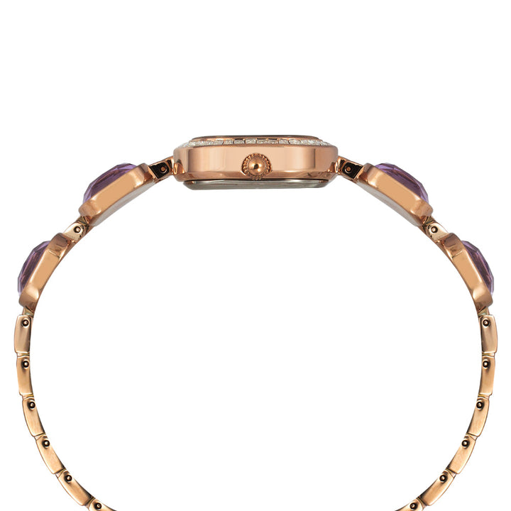 Timex Women Mother Of Pearl Cushion Analog Dial Watch- TWEL17105