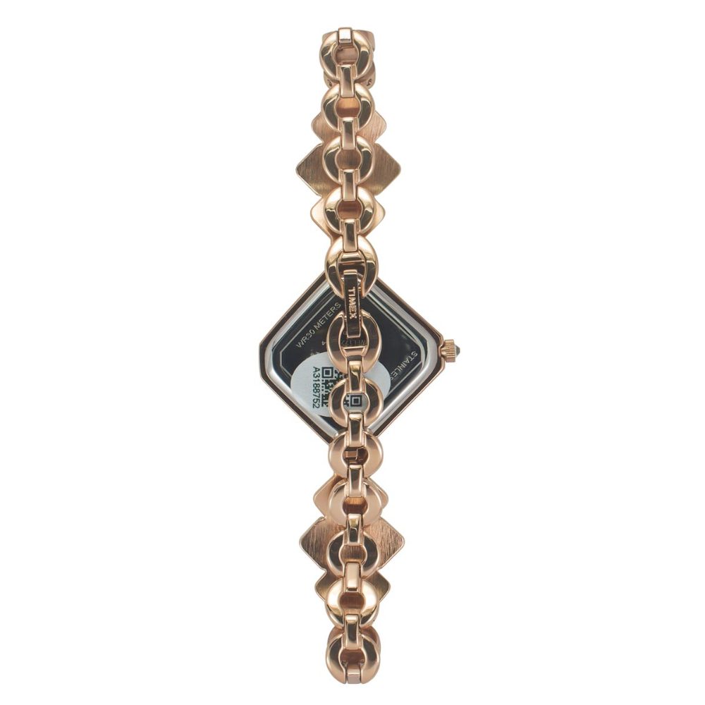 TIMEX FRIA WOMEN'S WHITE DIAL ROUND CASE 3 HANDS FUNCTION WATCH TWEL17200