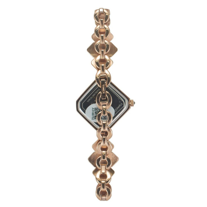 TIMEX FRIA WOMEN'S PURPLE DIAL ROUND CASE 3 HANDS FUNCTION WATCH TWEL17201