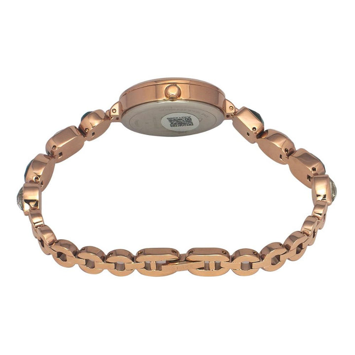 TIMEX FRIA WOMEN'S GREEN DIAL ROUND CASE 3 HANDS FUNCTION WATCH TWEL17300