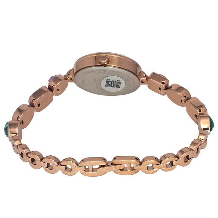 TIMEX FRIA WOMEN'S GREEN DIAL ROUND CASE 3 HANDS FUNCTION WATCH TWEL17301