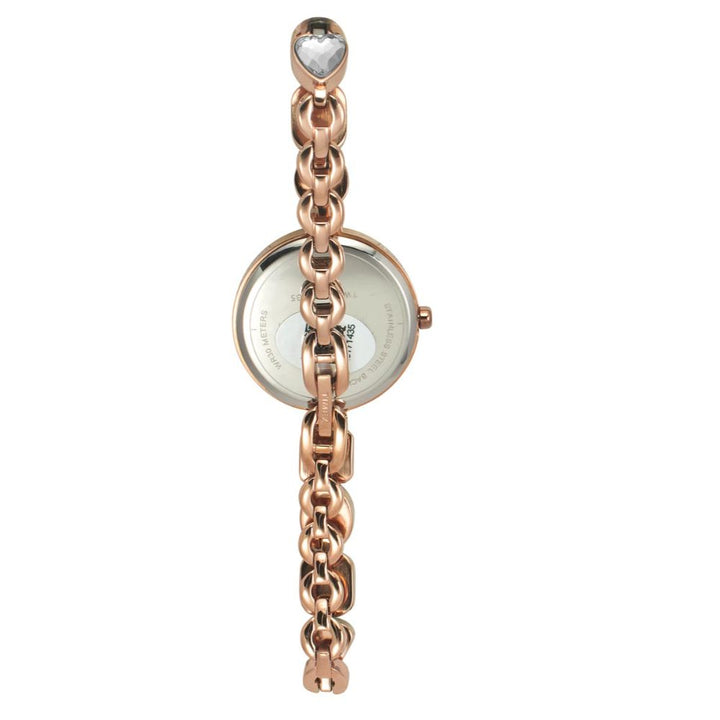 TIMEX FRIA WOMEN'S GREEN DIAL ROUND CASE 3 HANDS FUNCTION WATCH TWEL17301