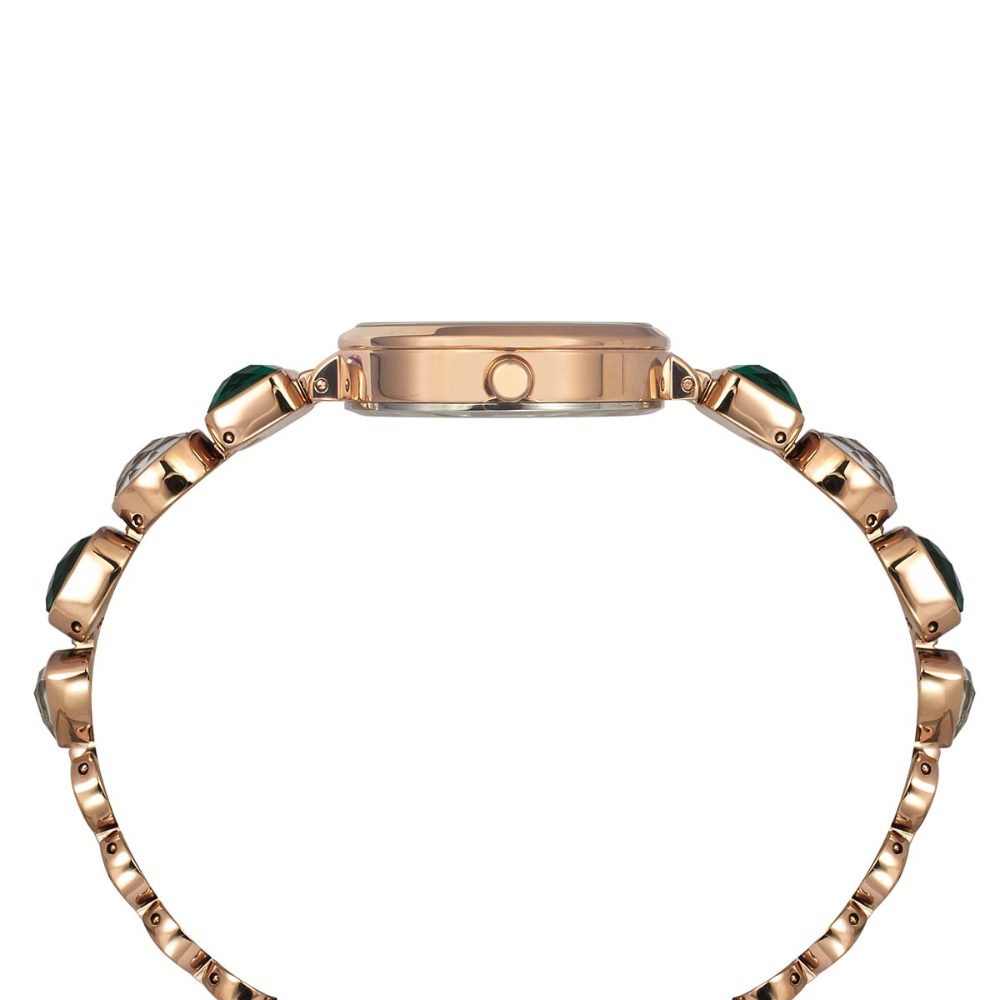 TIMEX FRIA WOMEN'S GREEN DIAL ROUND CASE 3 HANDS FUNCTION WATCH TWEL17301