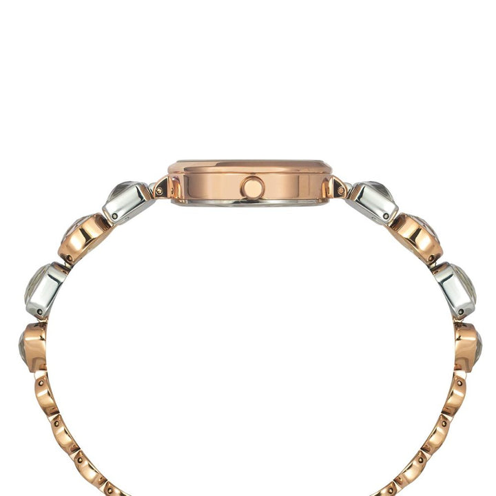 TIMEX FRIA WOMEN'S WHITE DIAL ROUND CASE 3 HANDS FUNCTION WATCH TWEL17302