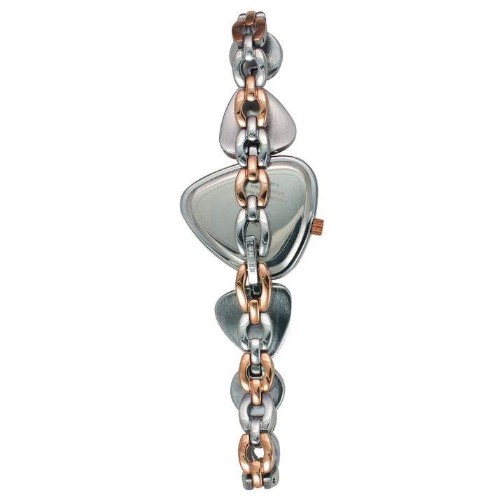 Timex Women Pink Triangle Analog Dial Watch- TWEL17700