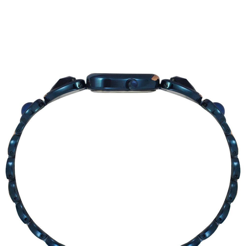 Timex Women Blue Triangle Analog Dial Watch- TWEL17702