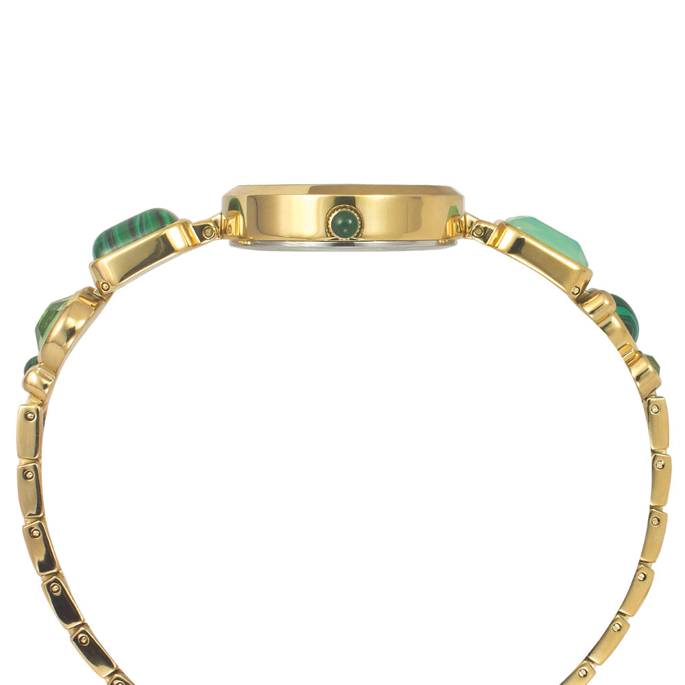 Timex Women Green Round Analog Dial Watch- TWEL17801