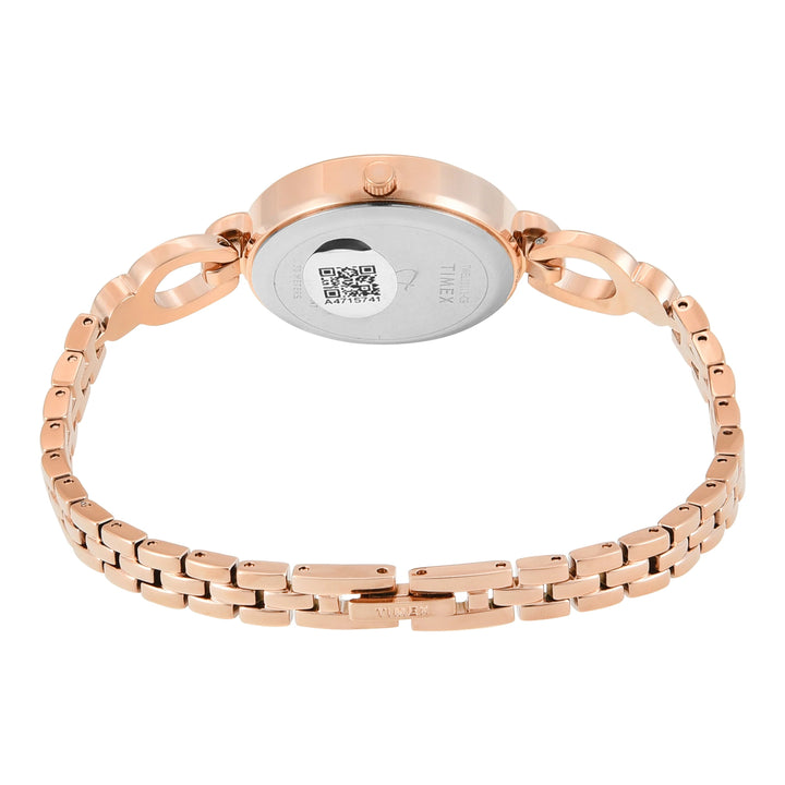 TIMEX Women Blue Round Dial Analog Watch - TWEL18111