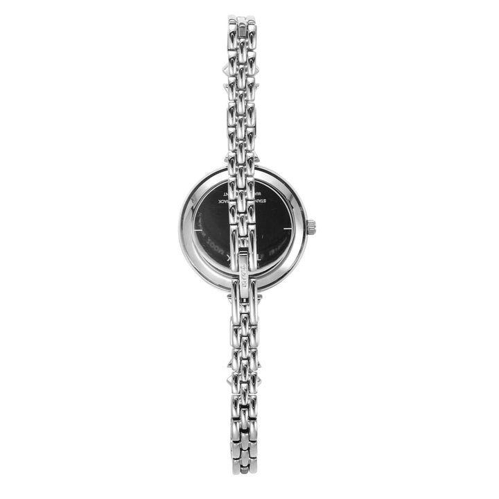 Timex Fria Women's Purple Dial Round Analog Brass Dial Watch- TWEL18300