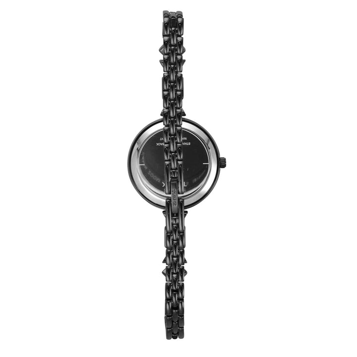 Timex Fria Women Black Dial Round Analog Brass Watch- TWEL18303