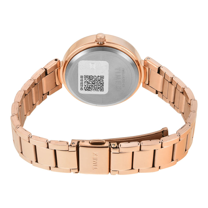 Timex Cosmic Stars Minimal Aqua Blue Dial Women's Watch TWEL18705