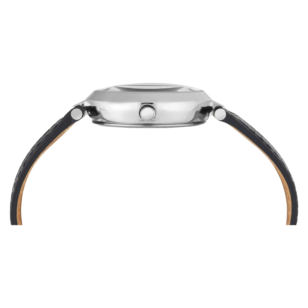 TIMEX Women Blue Round Dial Analog Watch - TWEL19207