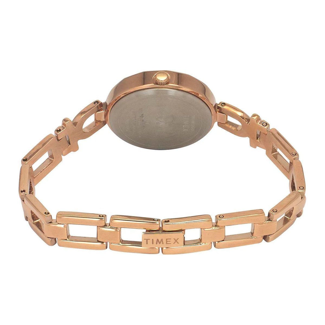 TIMEX Fria Women Mother of Pearl White Round Dial Analog Watch - TWEL19902