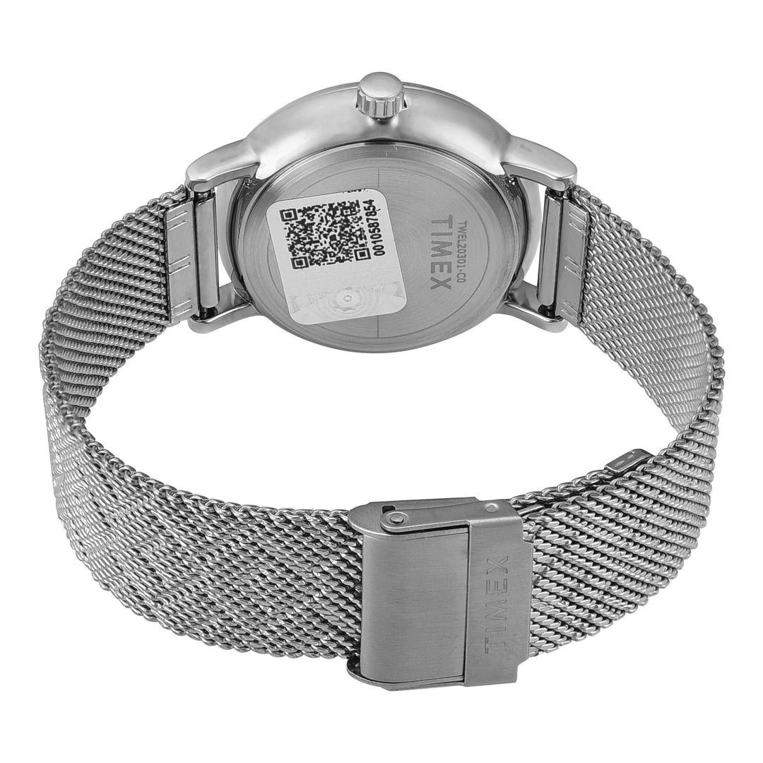 Timex Cosmic Typography Eve Blue Dial Women's Watch TWEL20301