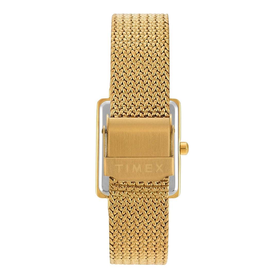 TIMEX Women Mother of Pearl Rectangle Dial Analog Watch - TWEL20703