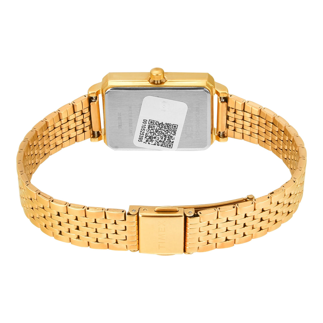 TIMEX Women Green Rectangle Dial Analog Watch - TWEL20802