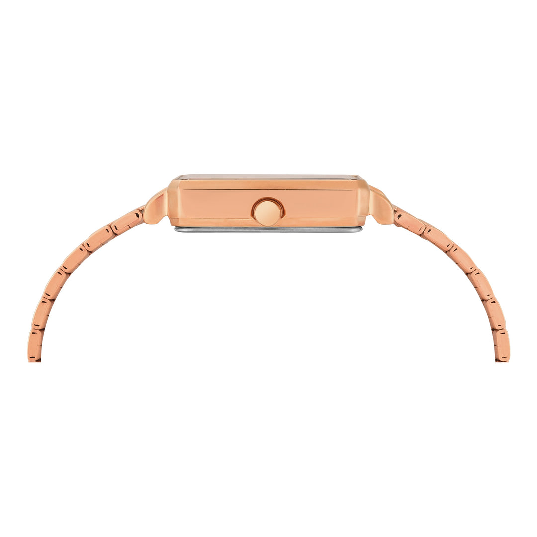 TIMEX Women Blue Rectangle Dial Analog Watch - TWEL20803