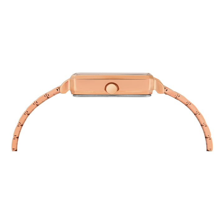 TIMEX Women Blue Rectangle Dial Analog Watch - TWEL20803