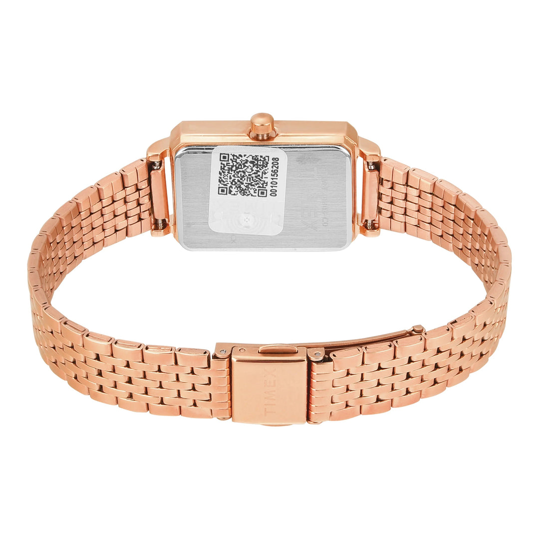 TIMEX Women Blue Rectangle Dial Analog Watch - TWEL20803