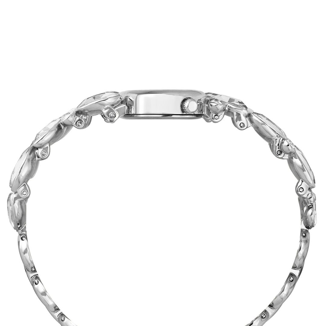 TIMEX Fria Mother Of Pearl White Oval Dial Analog Women's Watch - TWEL20900