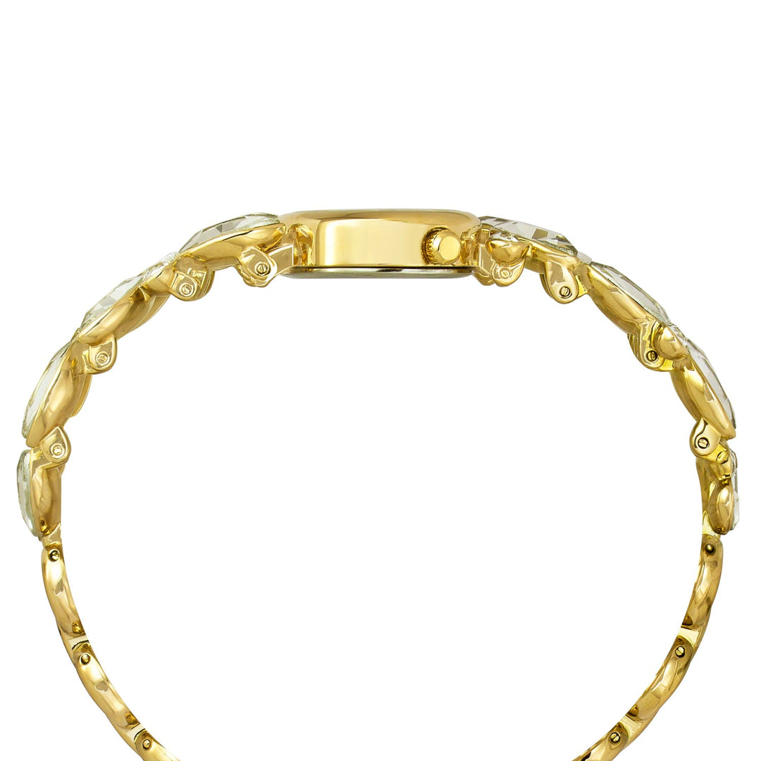 TIMEX Fria Mother Of Pearl White Oval Dial Analog Women's Watch - TWEL20901