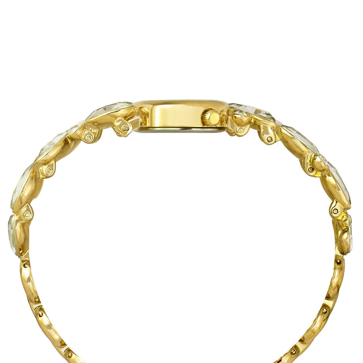 TIMEX Fria Mother Of Pearl White Oval Dial Analog Women's Watch - TWEL20901