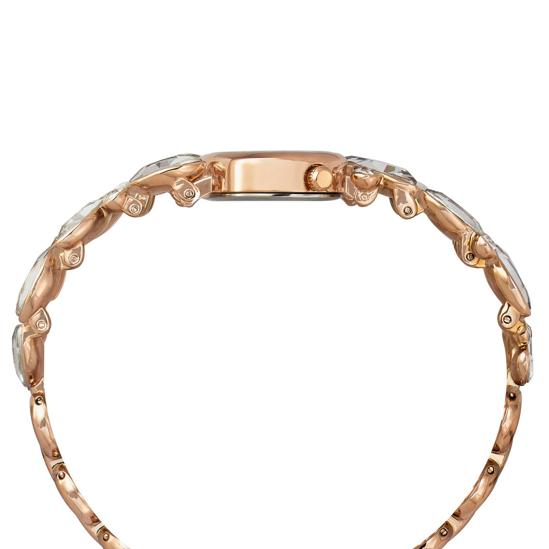 TIMEX Fria Mother Of Pearl White Oval Dial Analog Women's Watch - TWEL20902