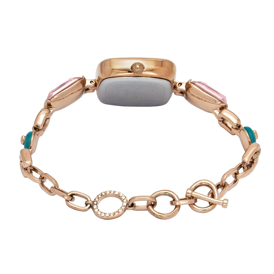 TIMEX Fria Pink Square Dial Analog Women's Watch - TWEL21203