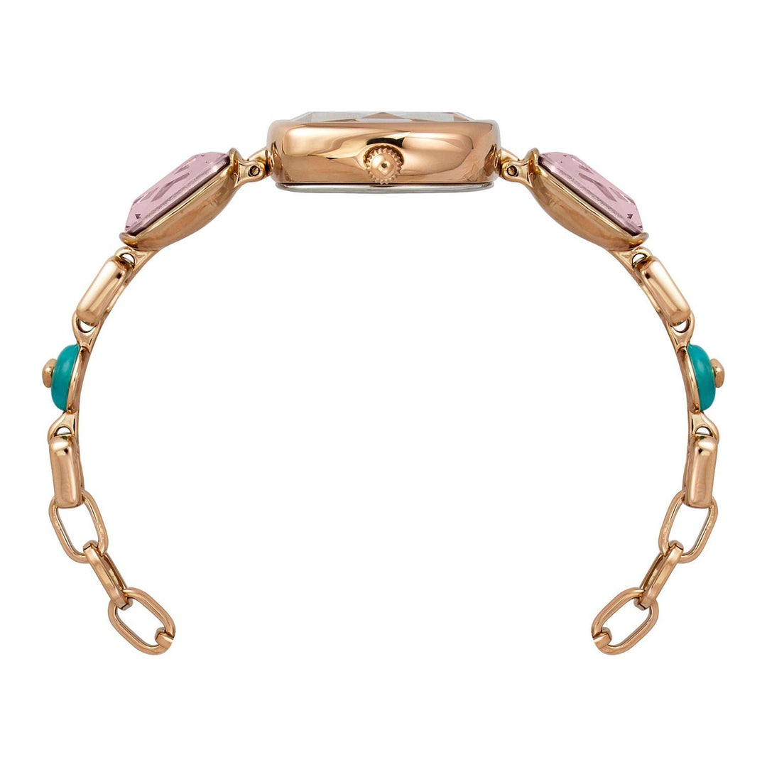 TIMEX Fria Pink Square Dial Analog Women's Watch - TWEL21203