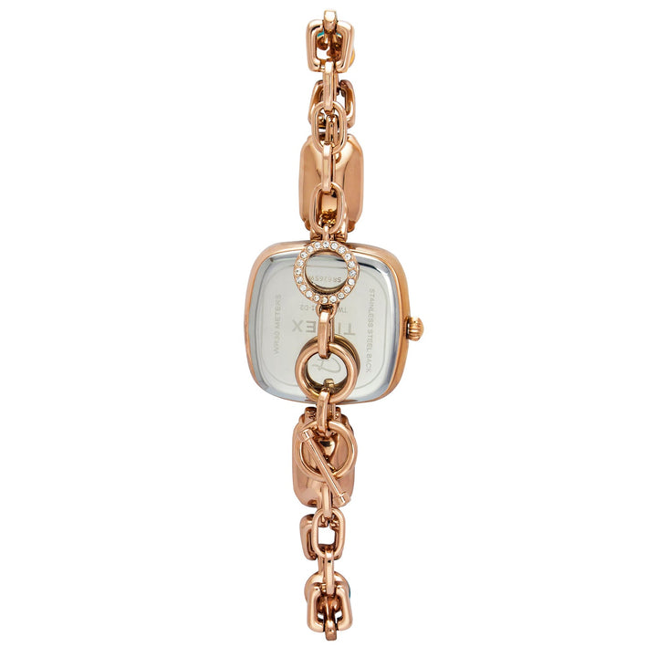 TIMEX Fria Pink Square Dial Analog Women's Watch - TWEL21203