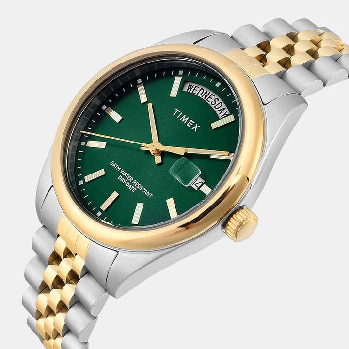 Timex TWEL21400 Green Dial Women&