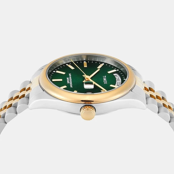 Timex TWEL21400 Green Dial Women&
